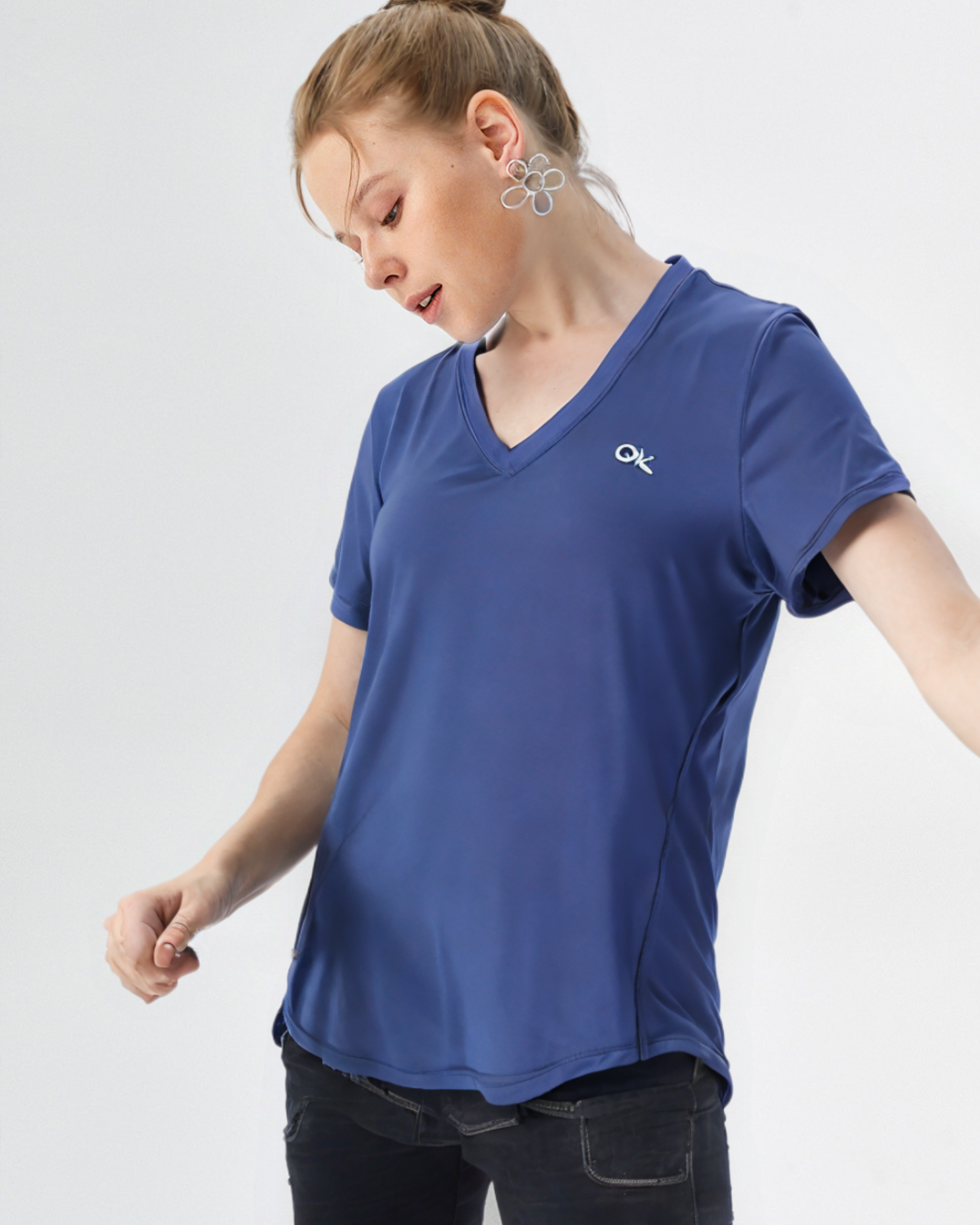 CALVIN KLEIN・Navy Sport T-shirt