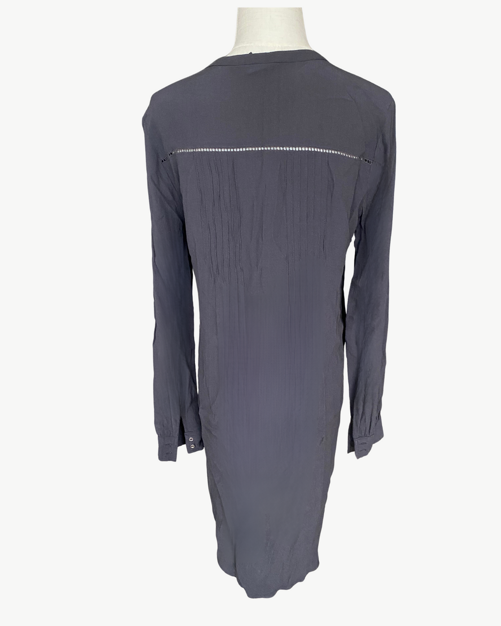 H&M・Dark Grey long sleeves blouse