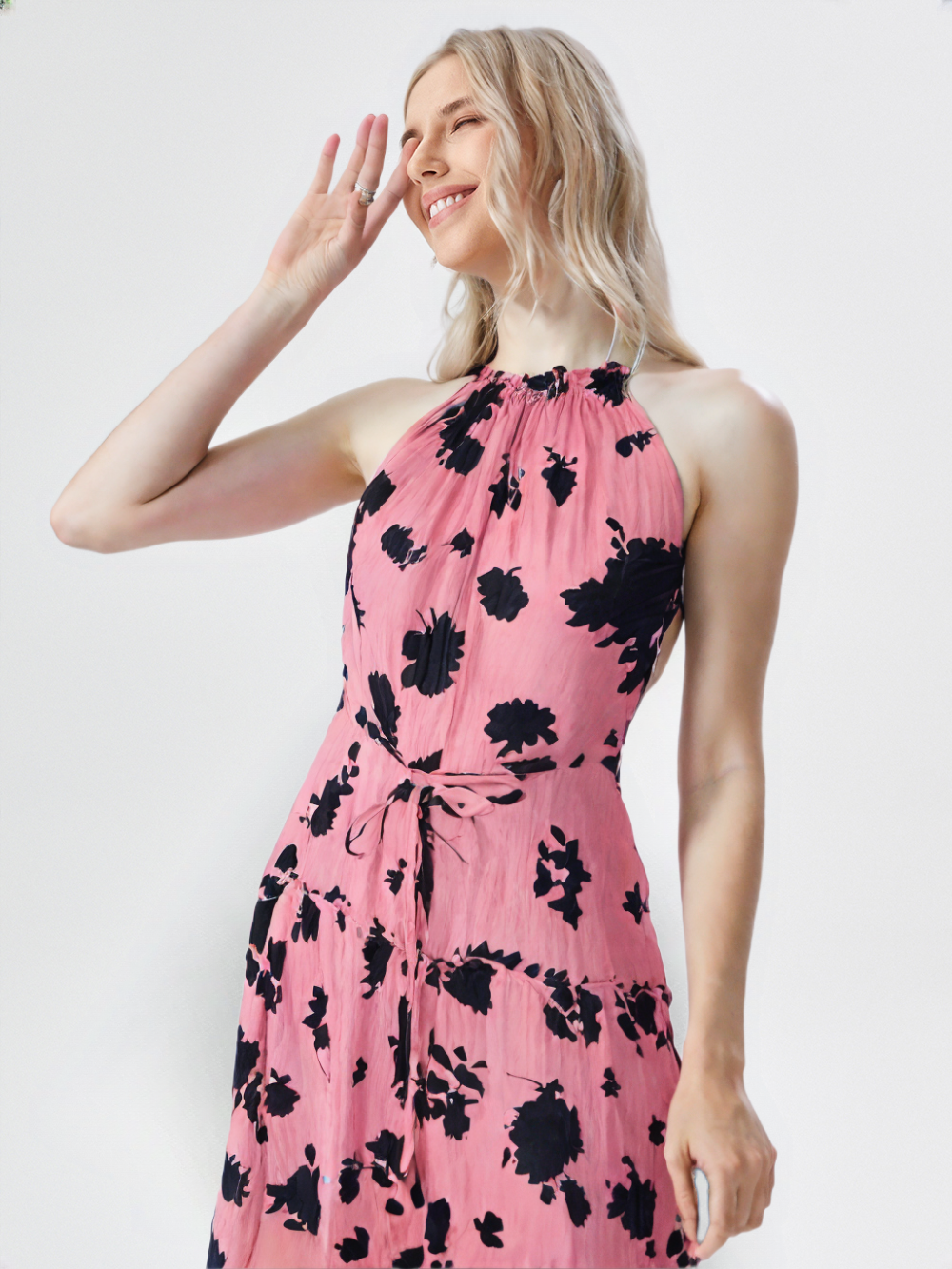 KATE SPADE・Long Pink Summer Dress