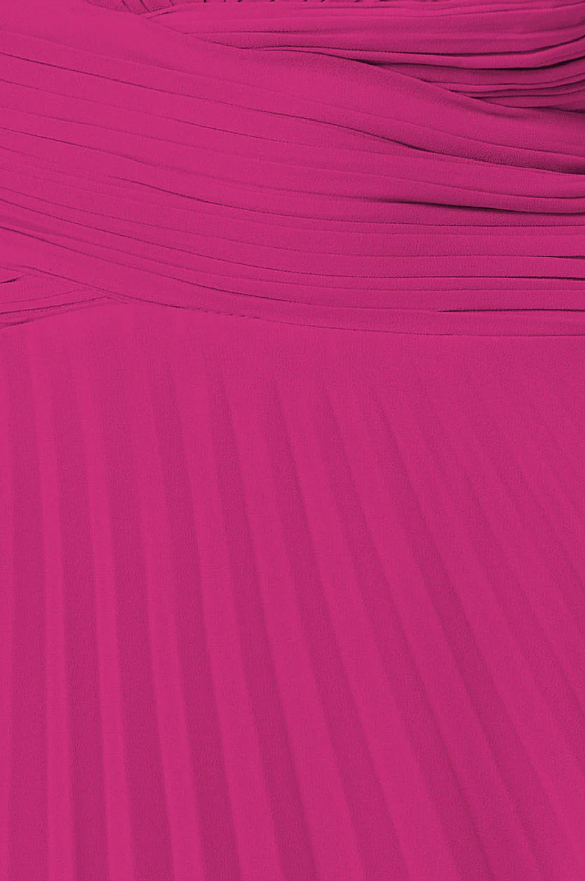 Long Flowy Fuschia Long Sleeves Dress