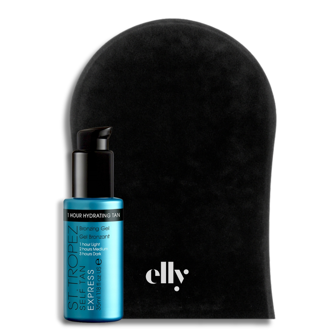 ST.TROPEZ ∙ Fake Tan Kit Express Mini Lotion 35ml & ELLY Application Glove